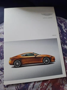 Aston Martin Virage Sales Brochure - 6 panels/sides (DB9 shape) - Picture 1 of 2