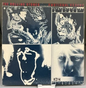The Rolling Stones Emotional Rescue Vinyl Record Album COC 16015 Free Shipping - Picture 1 of 7