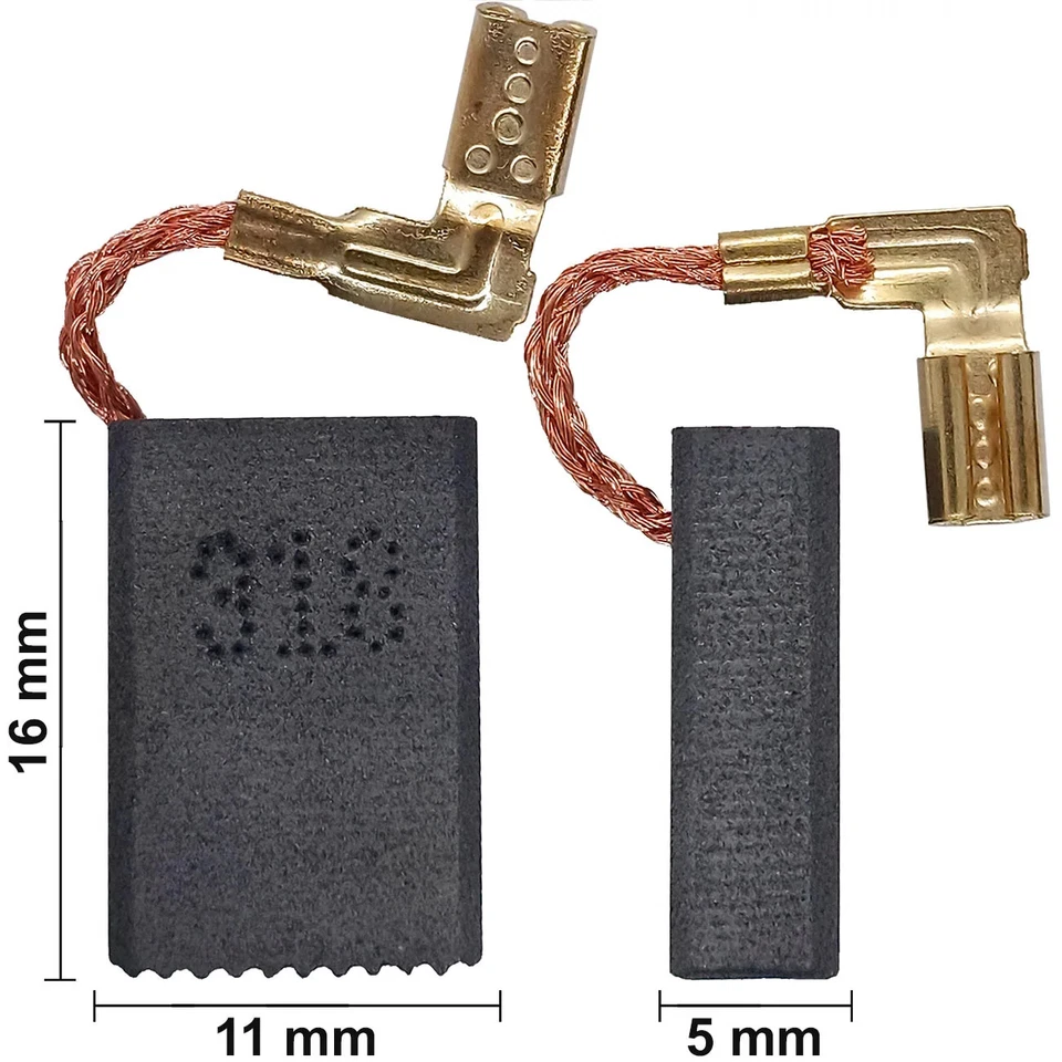 Kohlebürsten Schleifkohlen für Makita SG1250 Mauernutfräse - Bild 1 von 1