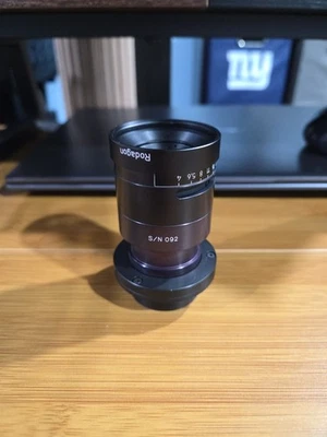 Lente de ampliación Rodenstock Rodagon 60 mm f/4 M39 fotografía de cuarto oscuro Foto 1 de 4