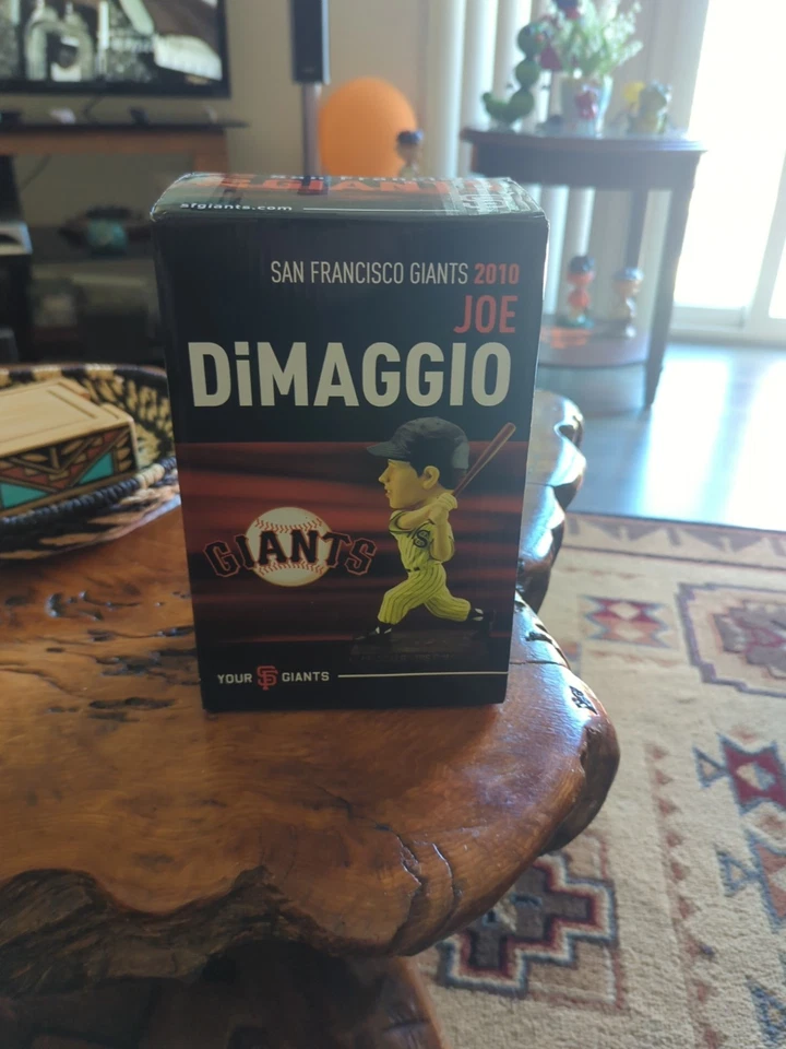Joe Dimaggio SGA BOBBLEHEAD NUEVO EN CAJA 2010 GIGANTES DE SAN FRANCISCO YANQUIS Foto 1 de 1