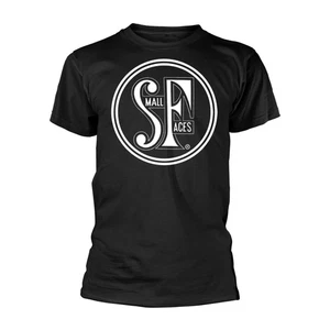Small Faces Logo (Black/White) Official T-Shirt Mens - Picture 1 of 4