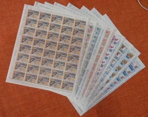 SAN MARINO 1959 Francobolli di Sicilia 8 fogli interi MNH** - Imagen 1 de 1