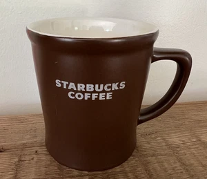 Vintage 2008 Starbucks Coffee Company Dark Chocolate Brown Large Coffee Mug (M1) - Picture 1 of 5