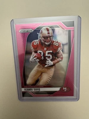 2024 Panini Prizm - Vernon Davis #258 Pink Prizm - Image 1 of 2