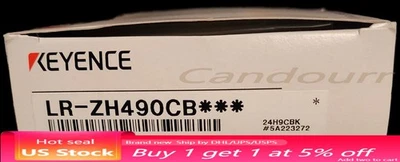 New Keyence LR-ZH490CB Self Contained CMOS Laser Sensor - Image 1 of 3