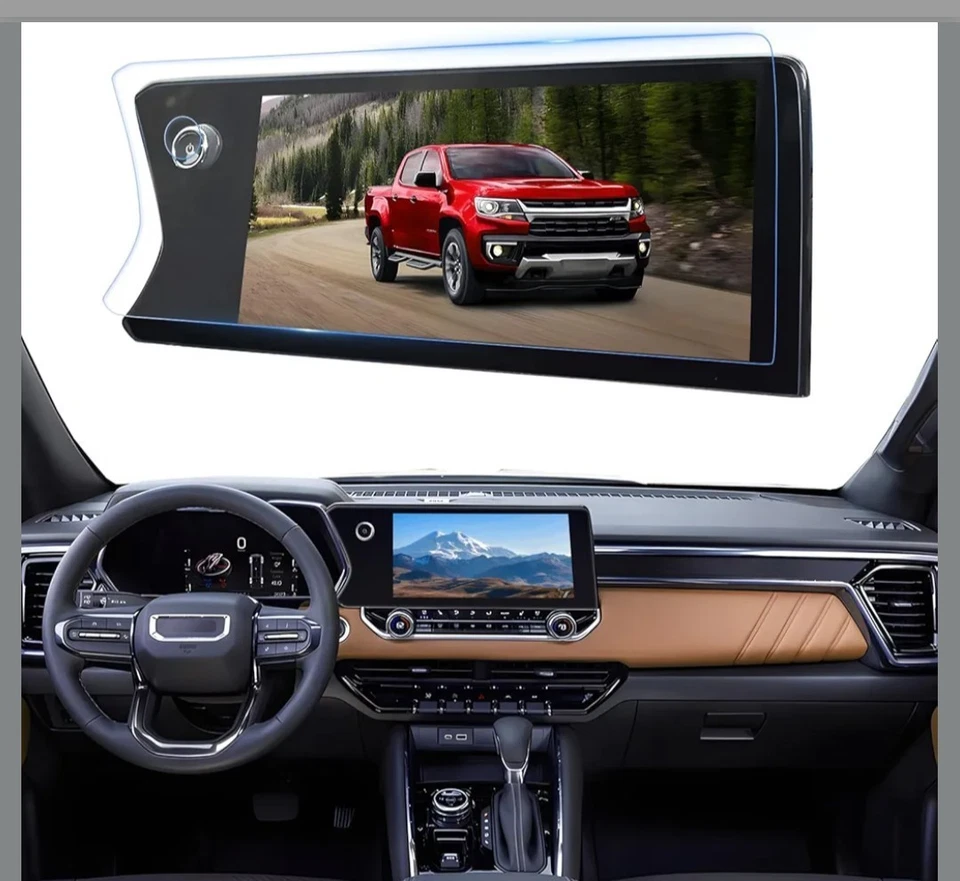 Protector Pantalla Cristal Templado Chevy Colorado 2023-25 11.3" NUEVO Foto 1 de 4