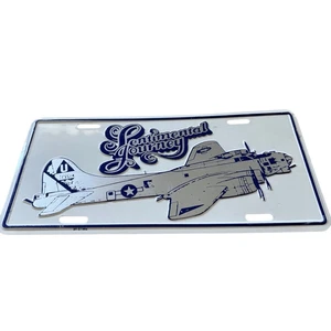 Sentimental Journey B-17 Flying Fortress Bomber USAF Placa de licencia de metal - Imagen 1 de 5