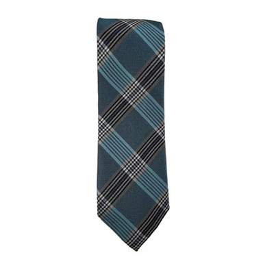 Vince Camuto мужской галстук синий клетку шелковый галстук классический бизнес повседневный - Изображение 1 из 4