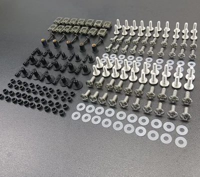 Stainless Fairing Bodywork Screws Kit For Kawasaki Z650 Z750 Z250 Z400 Z800 Z900 - Image 1 of 4