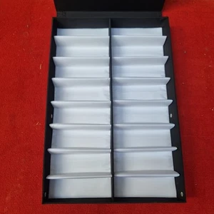 Boîte Valise marmotte rangement lunette de soleil et vue Optique 16 cases (NEUF) - Imagen 1 de 3