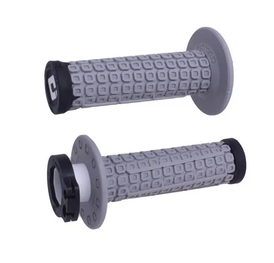 ODI NOMAD OFF-ROAD MX MOTORCYCLE V2 LOCK ON D3O GRIPS GREY/BLACK - Image 1 of 4