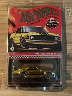 RARO Hot Wheels RLC 2024 Exclusivo - Mustang Boss 302 1970 - En Protector Foto 1 de 4