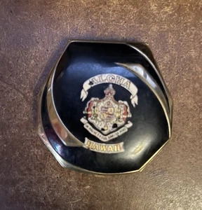 Vintage Hawaiian Aloha Makeup Compact - Bild 1 von 10