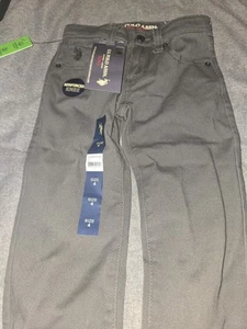 U.S. Polo Assn Boys Straight Twill Pants Size 4 Color: Forged Iron Gray  - Picture 1 of 7
