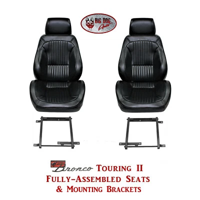 Asientos y soportes estándar Touring II para Ford Bronco 1968-77 cualquier color Foto 1 de 4