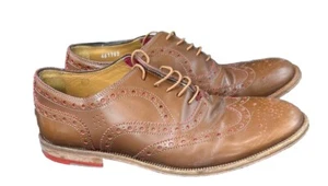 PAUL SMITH TAN LEATHER BROGUES SIZE 6 - Picture 1 of 5