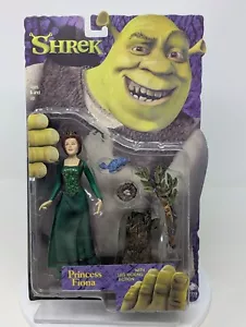 "Figura de acción Shrek Princess Fiona 6"" Leg Kicking 2001 McFarlane nueva sin usar, en caja" - Imagen 1 de 6