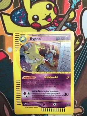 Hypno H12/H32 Aquapolis deutsch Pokemon Karten NM - Bild 1 von 3