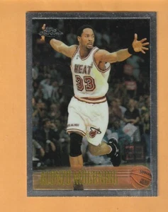 Alonzo Mourning Miami Heat 1996-97 Topps Chrome #113 HOF Georgetown Hoyas - Imagen 1 de 2