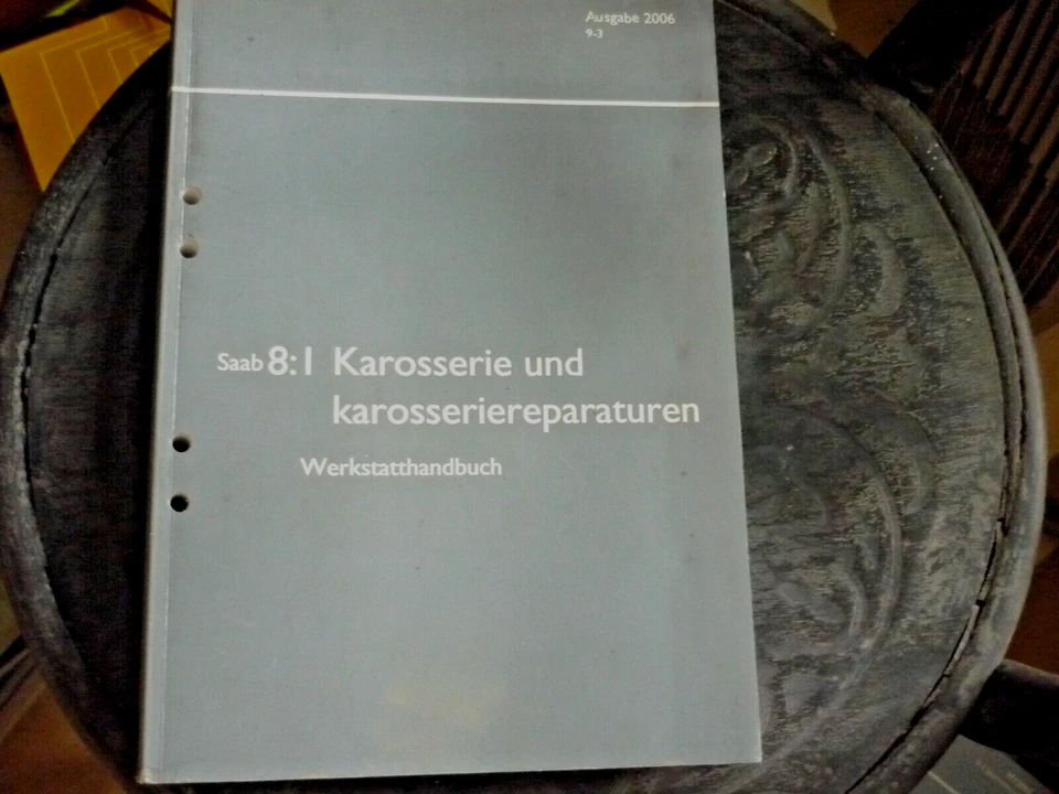 Manual de taller SAAB 9:I carrocería y reparaciones de carrocería edición 2006 - Imagen 1 de 1