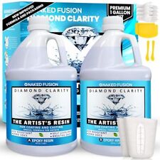 Epoxy Resin Art Resin Crystal Clear Formula- The Artist's Resin for Coating, ...