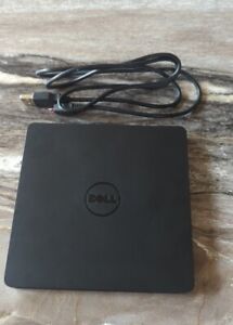 Dell DW514 Black Ultra Slim USB 2.0 DVD RW Burner Compact External Drive Micro