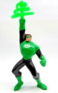 Green Lantern Spinner Action Figure Toy McDonalds plastic Toy WORKS DC Comic - Picture 1 of 6