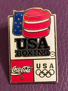 ATLANTA 1996 — COCA COLA USA BOXING OLYMPIC SPONSOR PIN - Picture 1 of 1