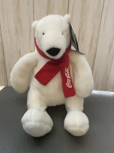Peluche ours polaire animal de collection Coca Cola Coca 2007 - Photo 1 sur 4