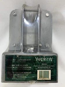 Yardistry Aluminum Post Top Connector Powder Coated Aluminum Accessory 6” x 6” - Picture 1 of 10