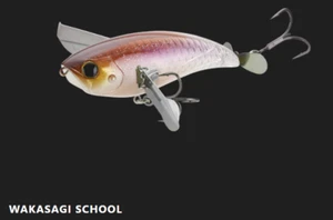 Jackall Mega Pompadour WAKASAGI SCHOOL Color 4.7 inch 57g Crawler Bait From JP - Picture 1 of 12