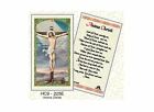 Anima Christi Crucifixion Laminated Prayer Cards Pack of 25 English New Gift