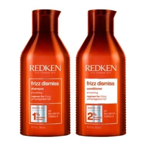 Redken Frizz Dismiss Shampoo 300ml and Conditioner 300ml Duo Pack - Picture 1 of 3