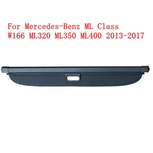 Cubierta de carga maletero trasero para Mercedes W166 ML320 ML350 ML400 protector de seguridad sombra - Imagen 1 de 3