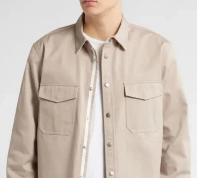Rag & Bone - Hombre - Chaqueta - Taupe - Sobrecamisa Chaqueta - L - Diseñador - Totalmente Nuevo Foto 1 de 4