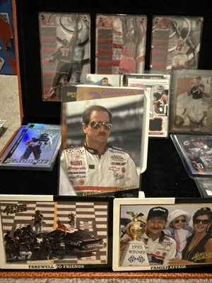 1995 Hi-Tech Brickyard 400 Gold Foil Dale Earnhardt #56 HOF - Image 1 of 4