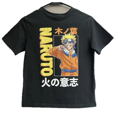 Naruto Shippuden Boys Anime Character Youth T-Shirt Large 10/12 - Image 1 of 3