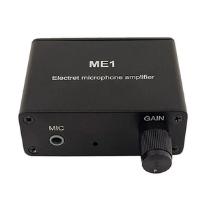 3.5mm ME1 Microphone Amplifier Condenser Microphone Amplifier J1K86780 - Imagen 1 de 6