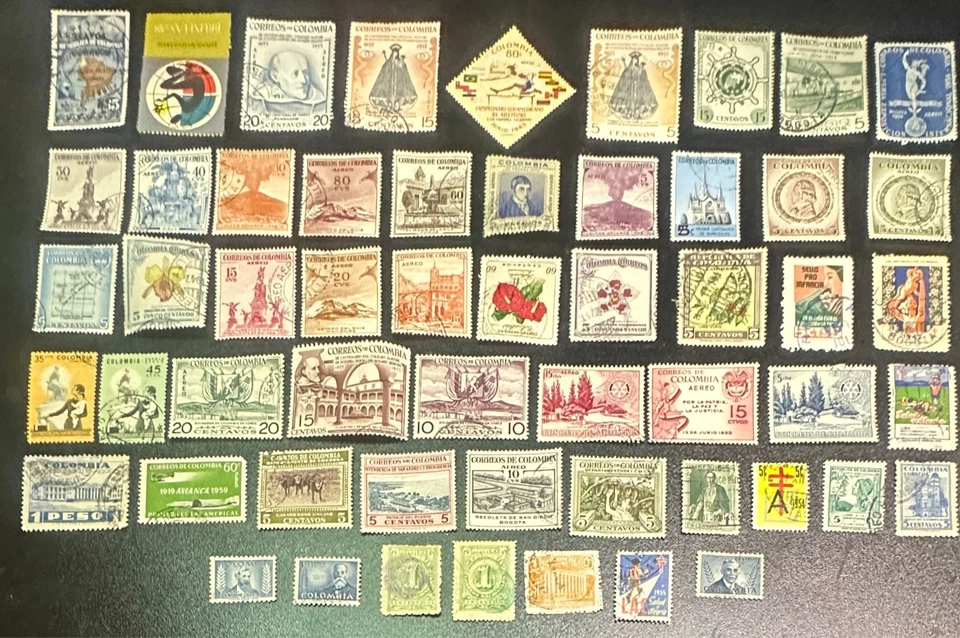 Estampillas B704, 50+ con Columbia Foto 1 de 1