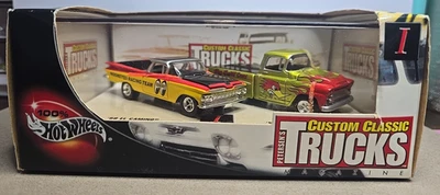 风火轮 100% 2002 定制经典卡车 - '59 El Camino - '59 雪佛兰 Apache LE — 第 1/4 张图片