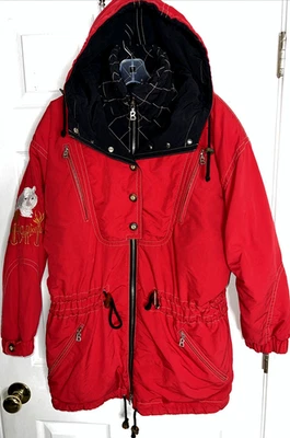 Chaqueta de bombardero Bogner vintage talla 6 chaqueta de esquí Siegfried And Roy parka bordada Foto 1 de 4