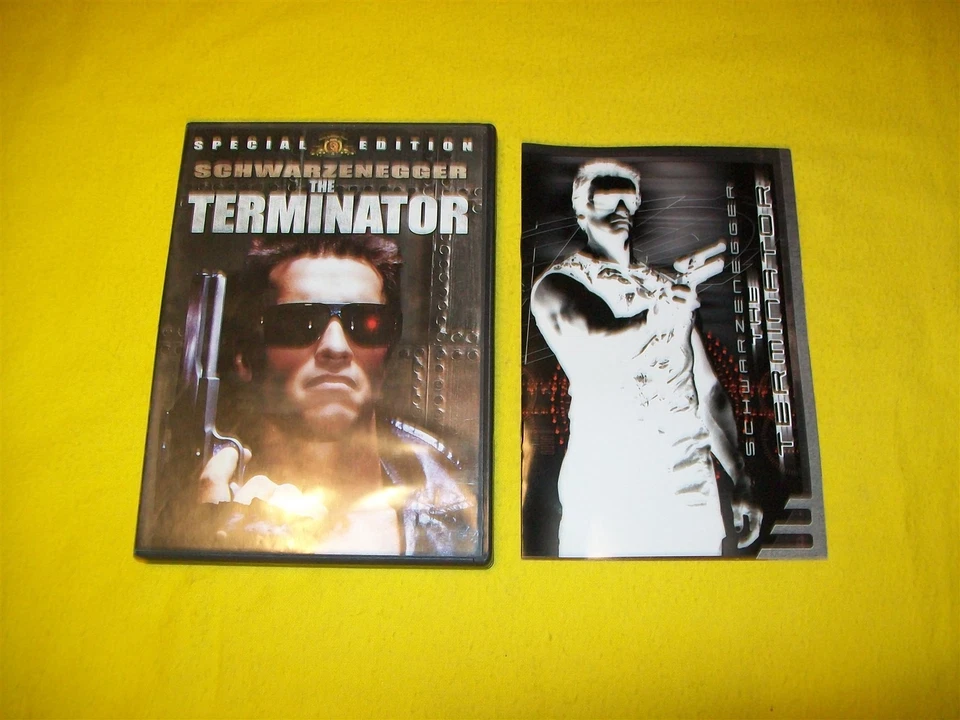 THE TERMINATOR DVD SPECIAL EDITION WITH CHAPTER MENU ARNOLD SCHWARZENEGGER - Image 1 of 1