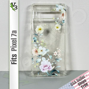 Case for Pixel 7a - Enchanted Pastel Florals | Shimmering Clear | Slim & Stylish - Picture 1 of 16