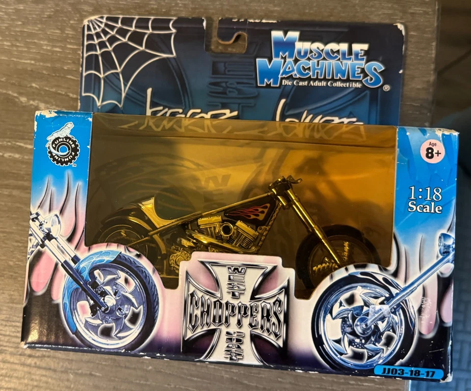 Jesse James JJ03-18-17 West Coast Choppers El Diablo - Modelo rígido 1:18 Foto 1 de 4