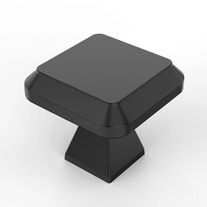 10 Pack Matte Black Kitchen Cabinet Knobs Cabinet Hardware Single Hole Cabine... - Picture 1 of 7