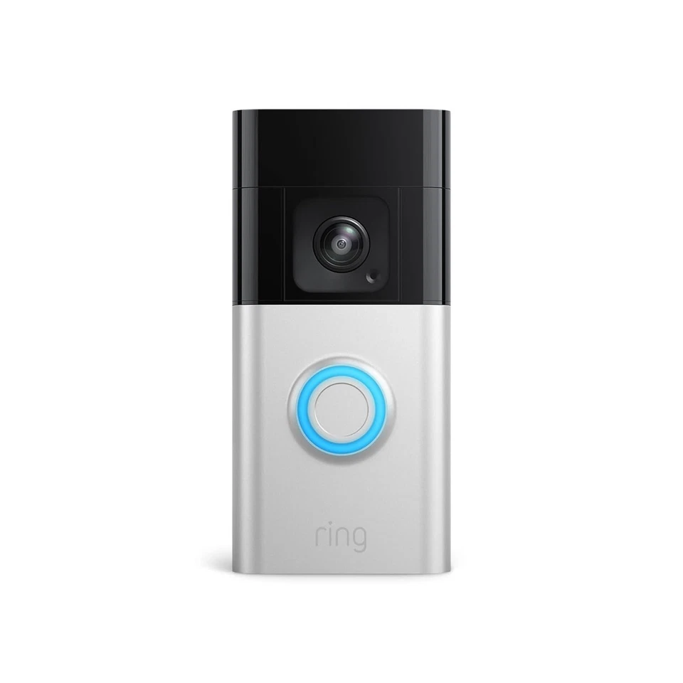 Ring Battery Doorbell Pro Smart Wi-Fi Wireless Video Doorbell - Satin Nickel
