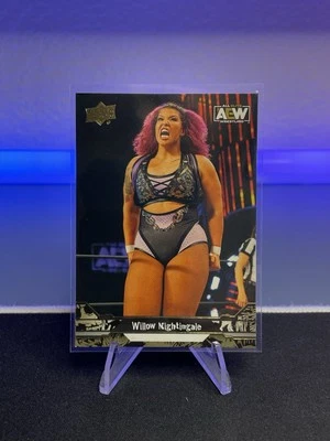 2023 Upper Deck AEW Willow Nightingale Gold #39 - Image 1 of 2