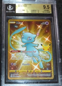 Pokémon Celebrations 2021 nuevo 025/025 oro BGS 9,5/10 (mejor que PSA) - Imagen 1 de 1