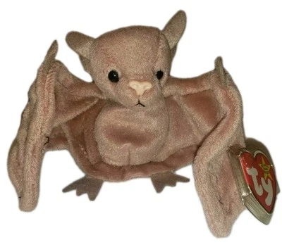 Ty Beanie Baby BATTY the Bat (Brown Version)(4.5 Inch) MWMTs Stuffed Animal Toy - Image 1 of 4